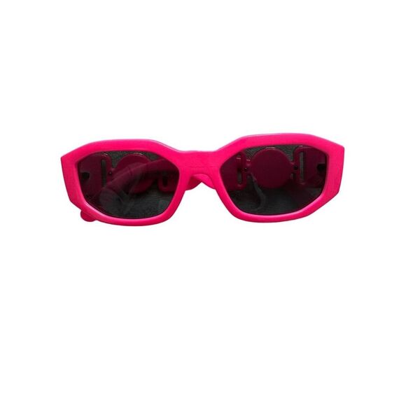 VERSACE EUC Medusa Biggie Square Sunglasses Authentic Pink Gold main image 8